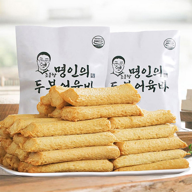 조봉창명인 수제두부 어육바 어묵바 글루텐프리, 90개, 30g