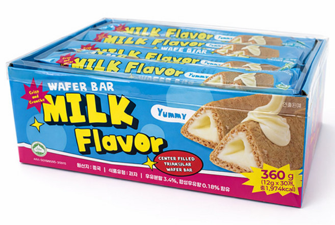 우유맛 웨이퍼바, 1개, 360g