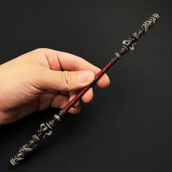 黑神話悟空 如意金箍棒 武器模型, 1個, 15cm 悟空-黑神話金箍棒