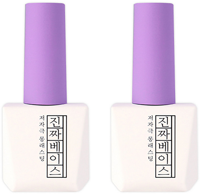 모스티브 진짜 베이스젤 저자극 기초젤 네일, 2개, 12ml, 투명