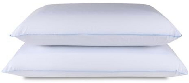 TEMPUR-Pedic TEMPUR-Cloud Dual Cooling Pillow Queen White 2 Count, 1, 퀸