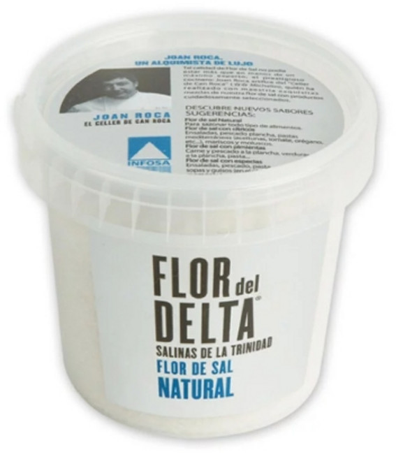 Flor del Delta 西班牙鹽之花 精緻海鹽 500g, 1個