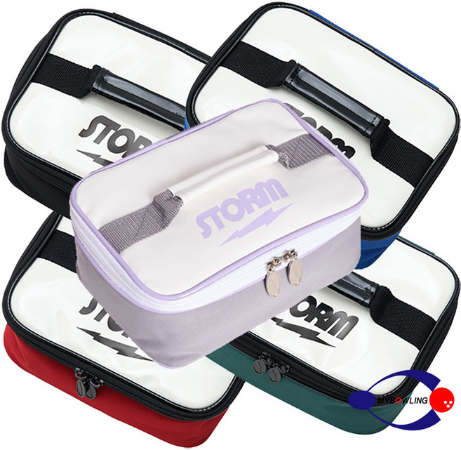 [마이볼링] 스톰 롤링썬더 악세서리백 / 볼링용품 볼링악세서리, 화이트블랙, 1개