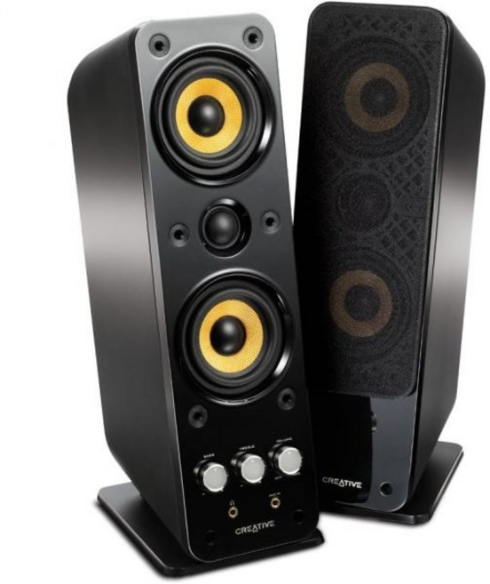 Creative 컴퓨터스피커 BasXPORT 기술이 적용된 크리에이티브 기가웍스 T40 시리즈 II 2.0 멀티미디어 스피커 시스템 블랙, Creative 컴퓨터스피커 BasXPORT 기술이 적