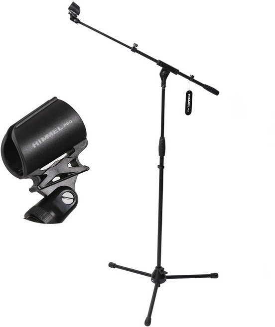 마이크스탠드 T자 고급형 힘멜프로 HMS-26 최고급홀더 포함, 유선, 1개