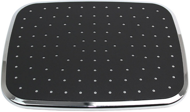 어반테라스 프리미엄 해바라기 샤워기헤드, 1개, 블랙