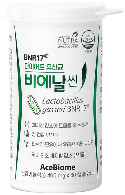 비에날씬 프로 다이어트 유산균, 1개, 60정