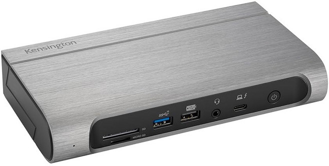 Kensington SD5800T Thunderbolt 4 및 USB4 쿼드 4K 디스플레이 도킹 스테이션, Quad 4K 100W, 1개