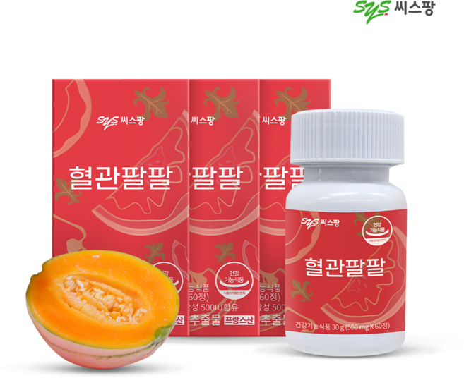 씨스팡 혈관팔팔 180정 3개월분 성인남여 혈행개선 영양제, 혈관팔팔_3개월분_180정