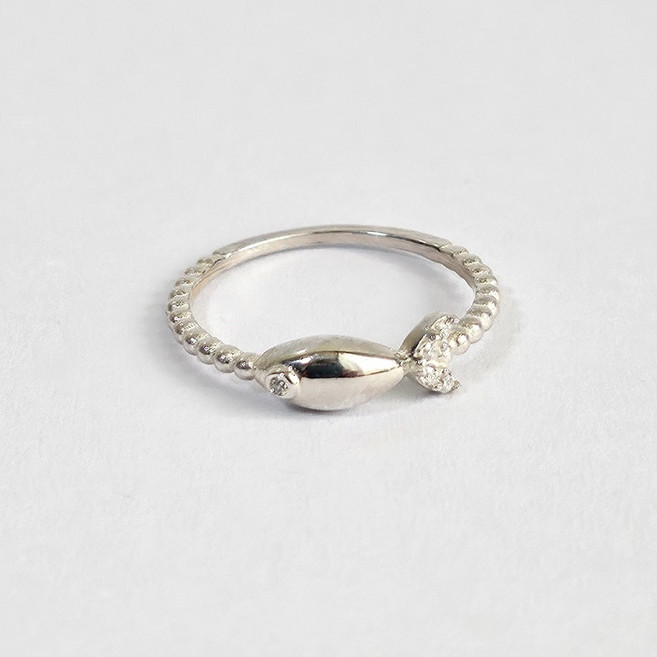 루나보우 - 실버 silver925 다복 물고기 은 반지 등용문 수능 애끼 새끼 의미