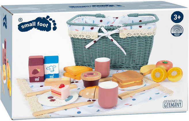 스몰풋 SmallFoot 맛있는 소풍 바구니 세트 12325, 1개