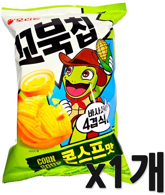 오리온)꼬북칩콘스프맛, 80g, 1개