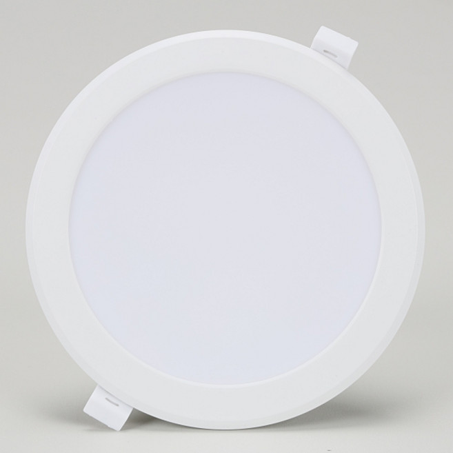 비츠온 LED 다운라이트 6인치 15W 슬림 방습형 매입등, 화이트+주광색, 1개