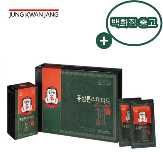 현대백화점 정품 정관장 홍삼톤 리미티드 30포, 1개, 30회분