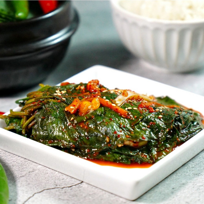 40년 김치명인 비법양념 전라도 깻잎김치 깻잎장아찌, 1박스, 500g