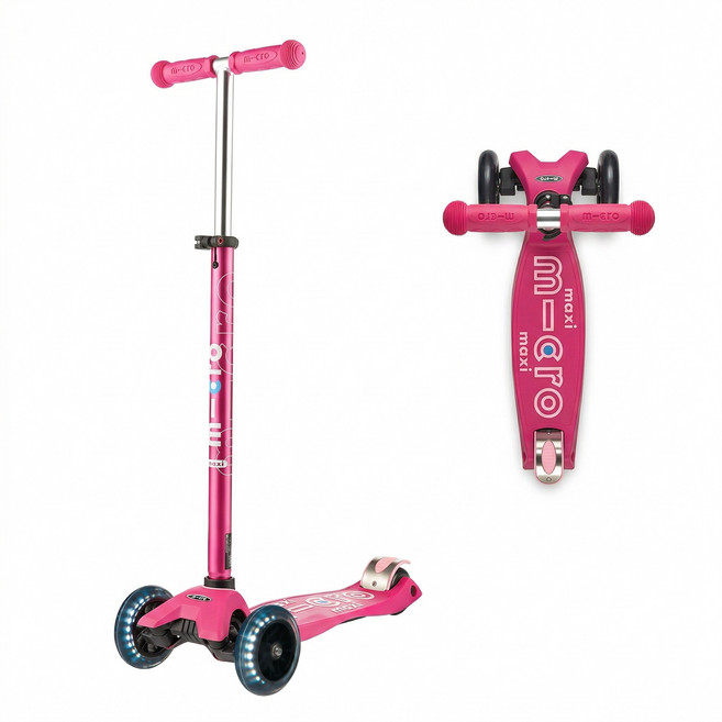 마이크로킥보드 맥시T LED 킥보드, 1개, 핑크