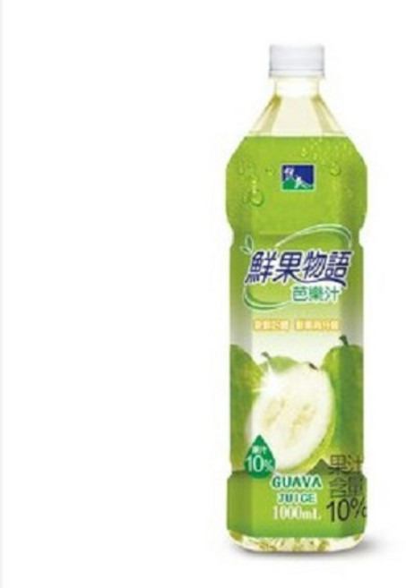 鮮果物語 芭樂汁, 12個, 1000ml