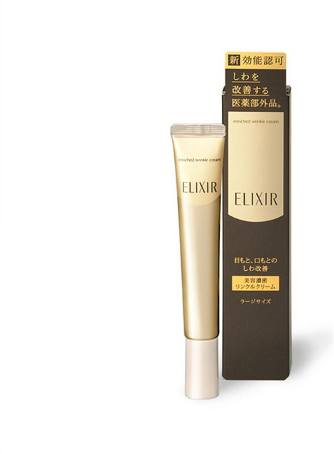 Shiseido Elixir 시세이도 엘릭시르 일본 슈페리얼 엔리치드 레티놀 링클 아이 크림 22g