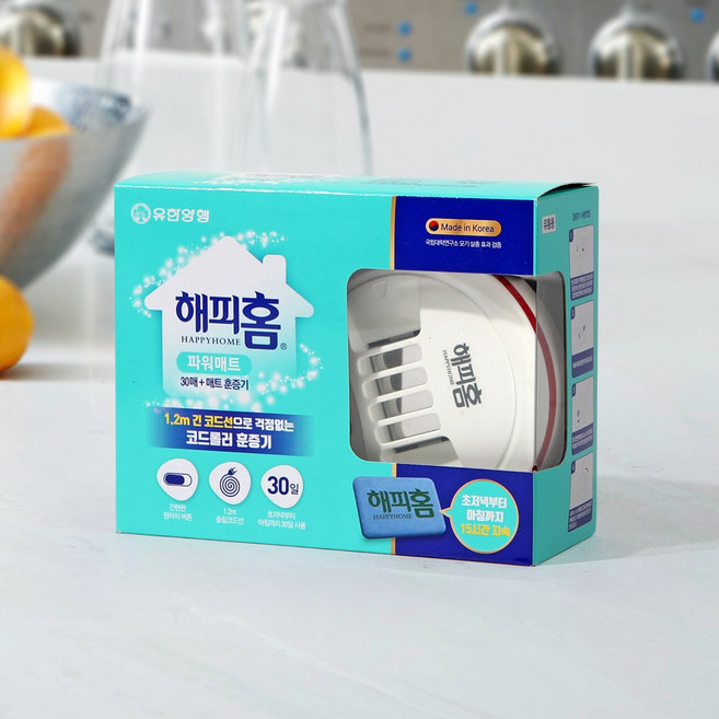 홈매트 코드롤러 훈증기1개 + 교체용 매트 30매 -T.C, 1개