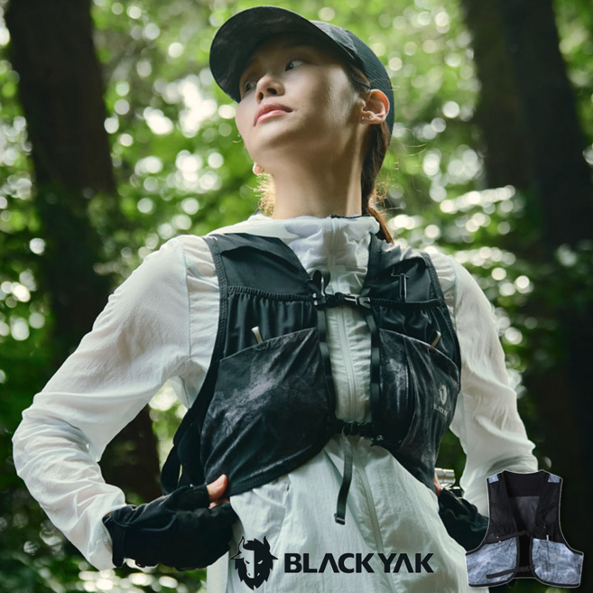 블랙야크 트레일러닝베스트대쉬2 2BYKSXU912 트레킹 러닝 조끼 배낭, MM.MIX, M