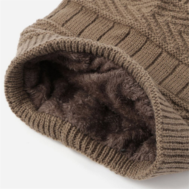 콩군하우스 브라운 넥워머 겸용 비니 보호대