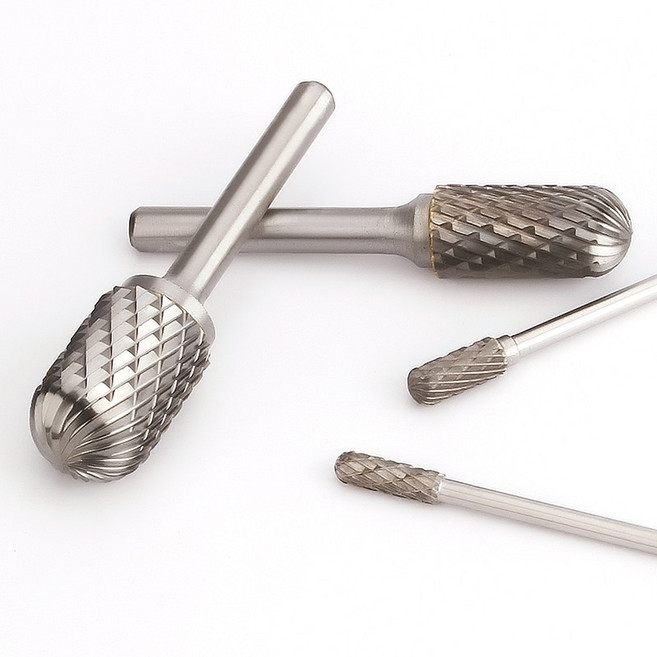 카바이드 텅스텐 스틸 그라인딩 헤드 1 개 C 형 더블 슬롯 원통형 볼 밀링 커터 목공 속 로터리 파일, 07 CX1225M06, 1개