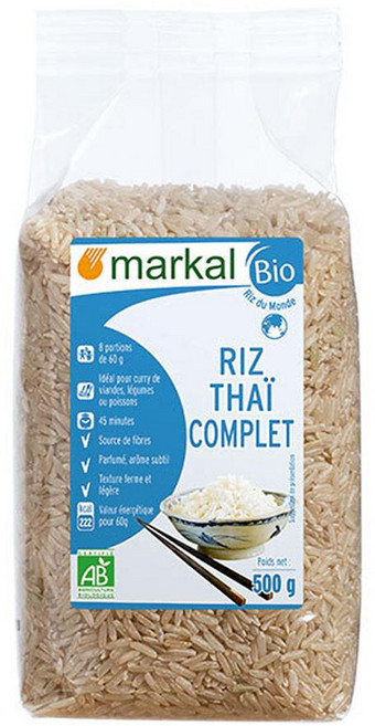 MARKAL 마칼 홀그레인 타이 백미, 4개, 500g