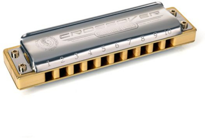 HOHNER 호너 Marine Band Crossover 2009P C 10홀 하모니카 블루스 하프
