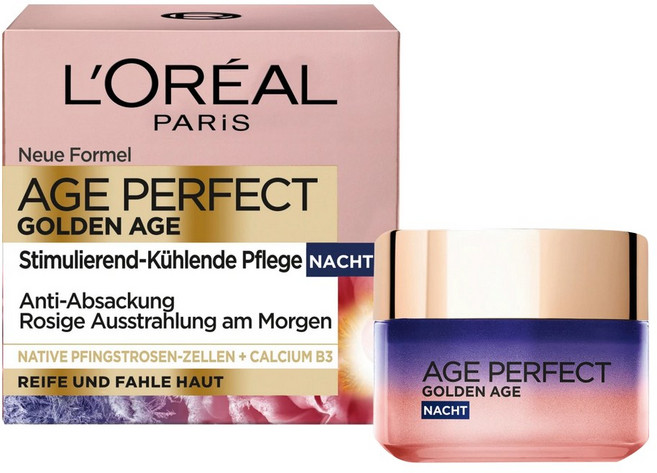 유럽직구 L’Oréal Paris 로레알 파리 에이지퍼펙트 골든 에이지 나이트크림 50ml, 1개