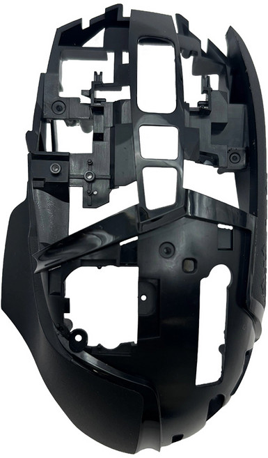 G502 마우스 호환 유선 무선 사이드 고무 프레임 라이트스피드 hero se 겸용, 블랙, g502 무선 라이트스피드용