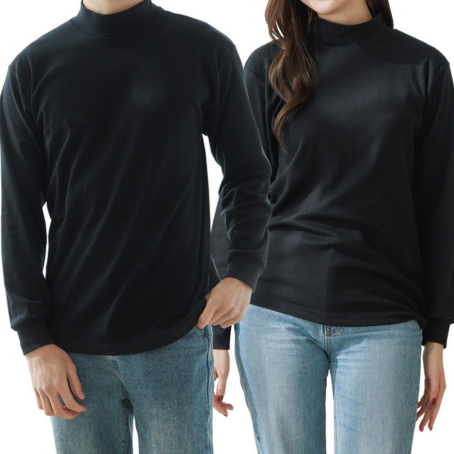 예스플러스 국내산 반목 폴라 면티 2P