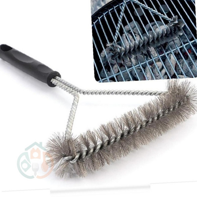 캠프 화로구이 청소솔 스틸모 철브러쉬, 1개, 혼합