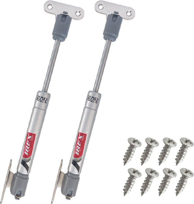 삼성IREX 싱크대 가스 쇼바 실린더(소형) 60N(6kg) 2개 1세트, 1개, 소형60N