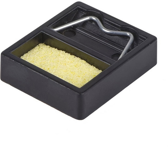 미니 Micarta 납땜 다리미 스탠드 거치대 용접 깨끗한 스폰지 포함, 04 04 1Pcs, 1개