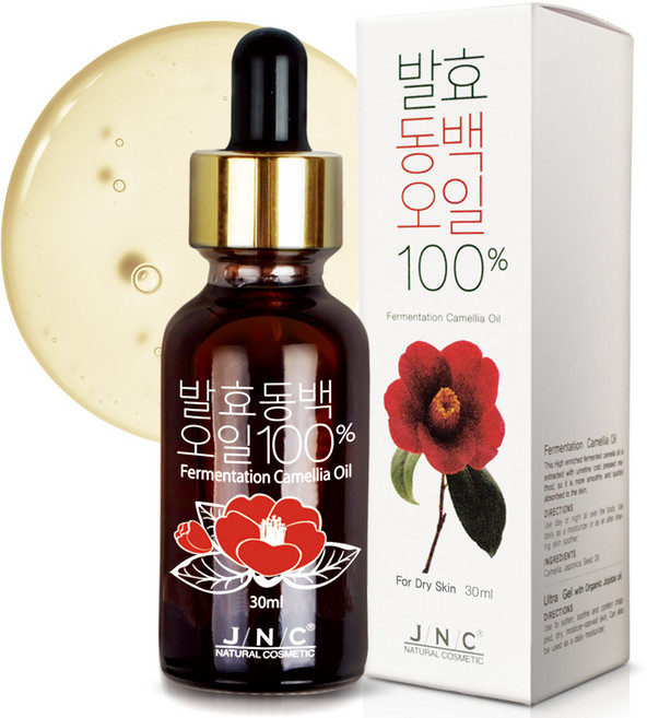 JNC 100% 발효동백오일 통영동백, 1개, 30ml