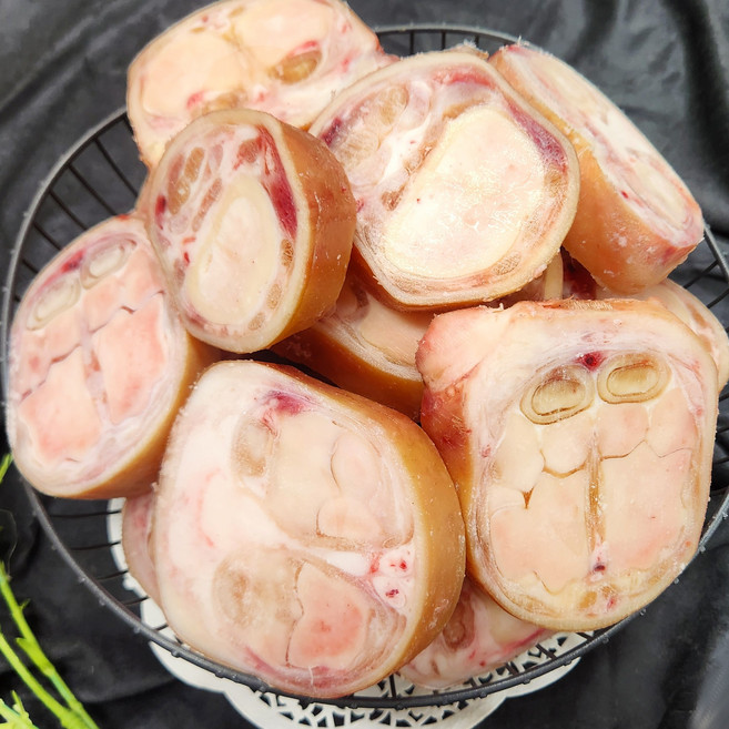 한성미트뱅크 한우 우족 보신용 대용량 업소용 우시산한우 냉동, 1개, 한우 우족 5kg, 5kg