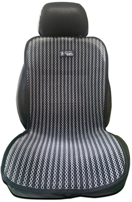 에코힐 국산 3D매쉬 차량 여름시트 커버 통풍시트 자동차 앞좌석 여름방석 메쉬 카시트 쿨시트 망사 방석 사계절 지게차 카니발 대형차 앞좌석 시트커버, 1개, 쿨그레이