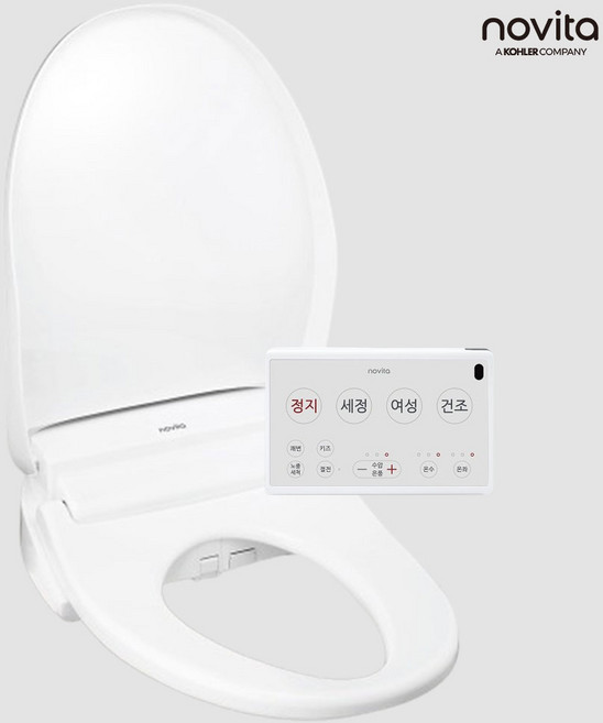 노비타 비데 BD-SH6110 빅버튼 방수 리모컨형 2년무상보증, 자가설치