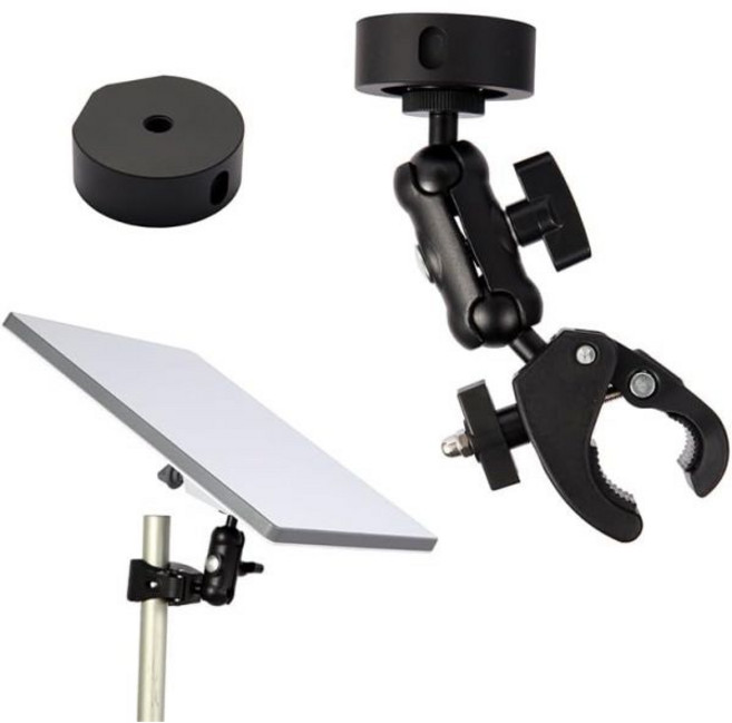 스타링크 미니 마운트 RV 사다리 폴 미니용 조절 클램프 오리지널 파이프 어댑터 호환 다양한 상황하며 클램프로 고정만 하면 됨, 스타링크 미니 마운트 RV 사다리 폴 미니용 조절 클램