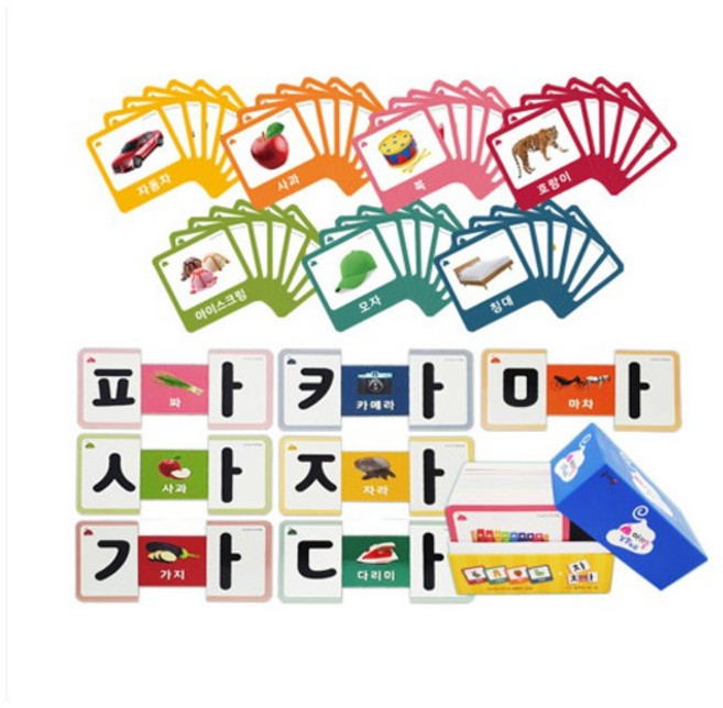 [글채움] 아기똥 낱말카드, 단일/상품, 1개