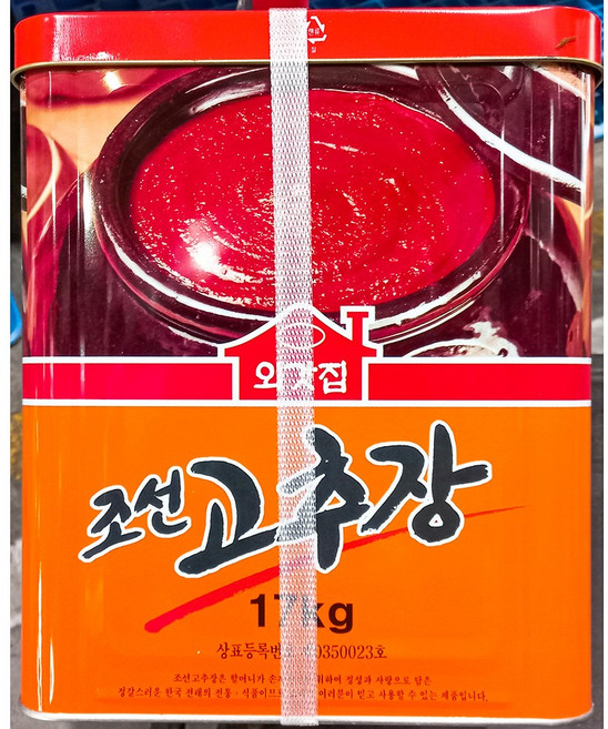 외갓집 조선고추장 17kg 업소용 말통 대용량, 1개