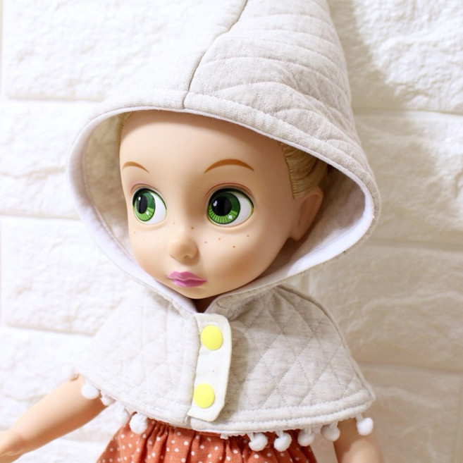 [이메일발송] 요정망토 베이비돌인형옷도안 베베미니옷장 베이비돌 인형옷만들기 인형옷패턴, 1개