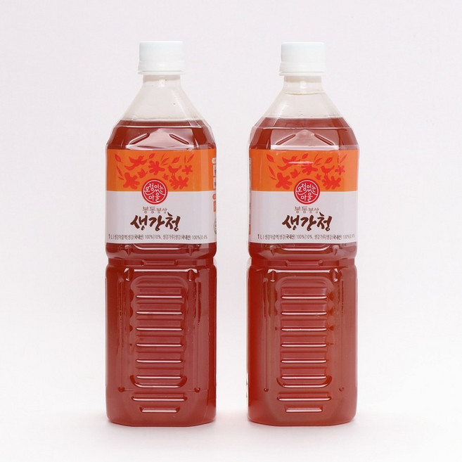 완주 봉동 생강청, 1L, 2개, 2개입, 1L