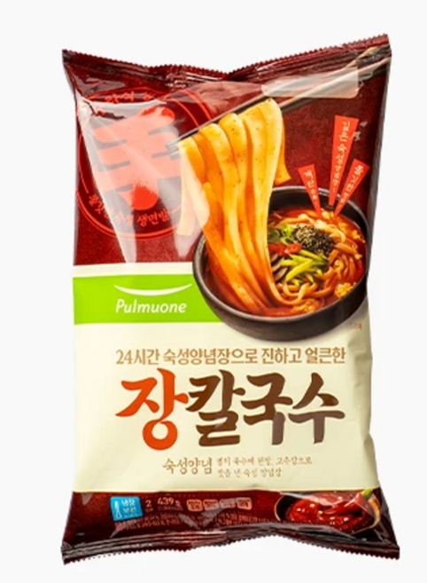 [풀무원] 강원도식 장칼국수 2인분, 423g, 1개