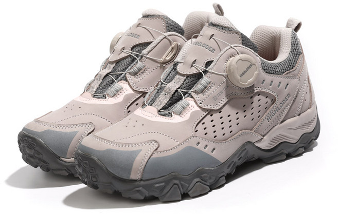 블루버드 남성 여성 가죽 등산화 다이얼 트레킹화 생활방수 912BB01