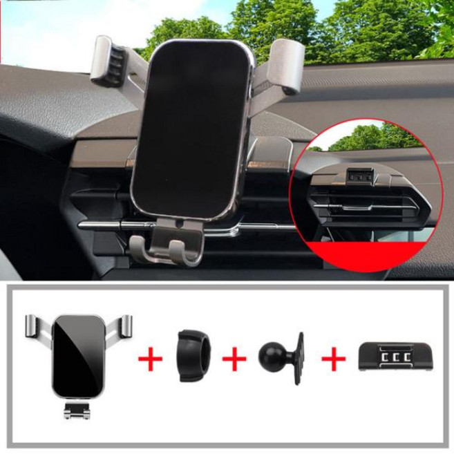 아우디 A3 8Y 2020-2022 2021 자동차 스타일링 휴대폰 홀더 에어 벤트 마운트 중력 브래킷 스탠드 액세서리, 1개