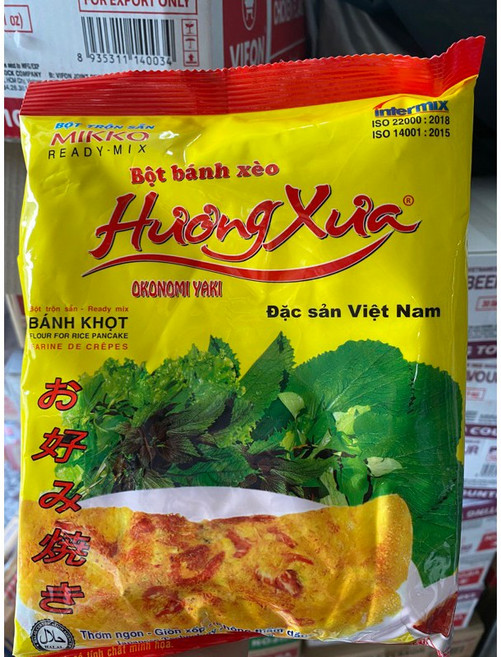 MIKKO Hương Xưa 越南香腸 經濟包 營業用, 1個, 煎餅粉 500G