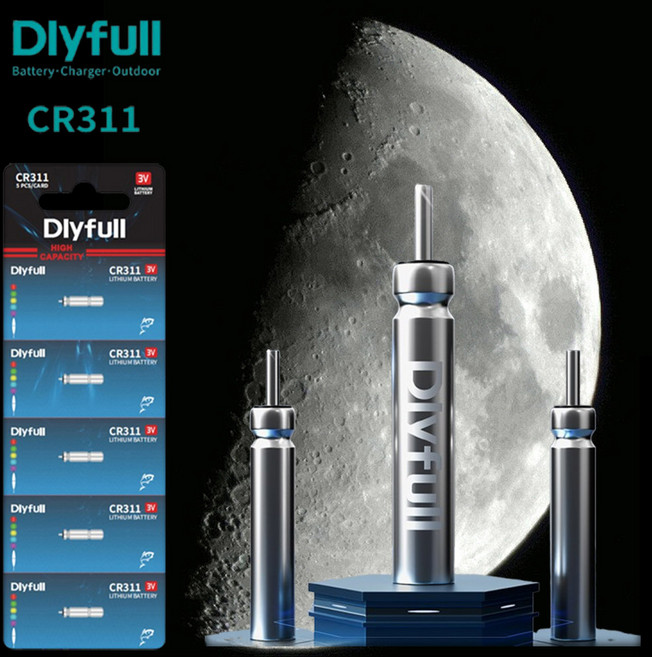 DLYFULL 전자캐미 전자찌 배터리 CR 425 CR 311 CR322 CR435, 30개