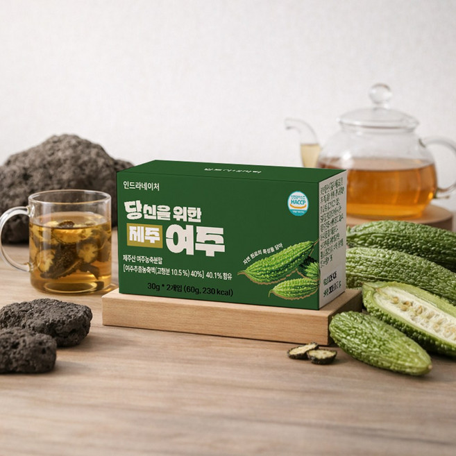 인드라네이처 당신을 위한 제주여주, 1개, 60g