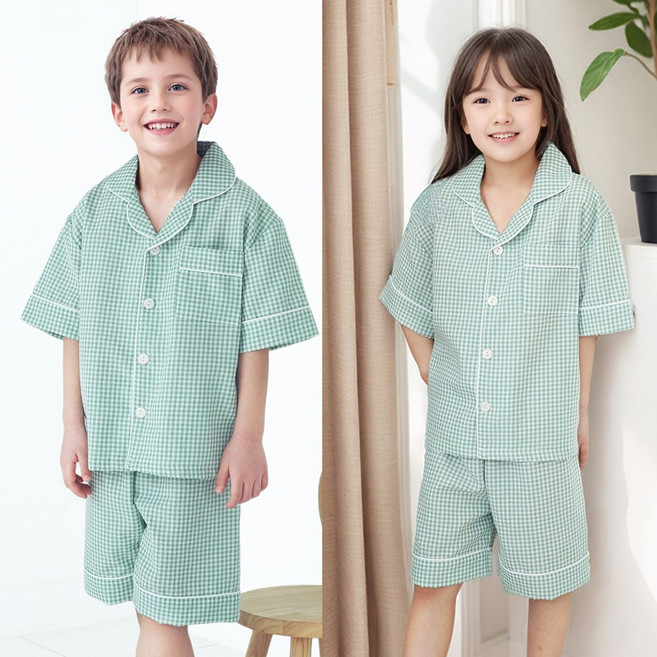캐리루시 아동 주니어 선염 반팔 잠옷세트